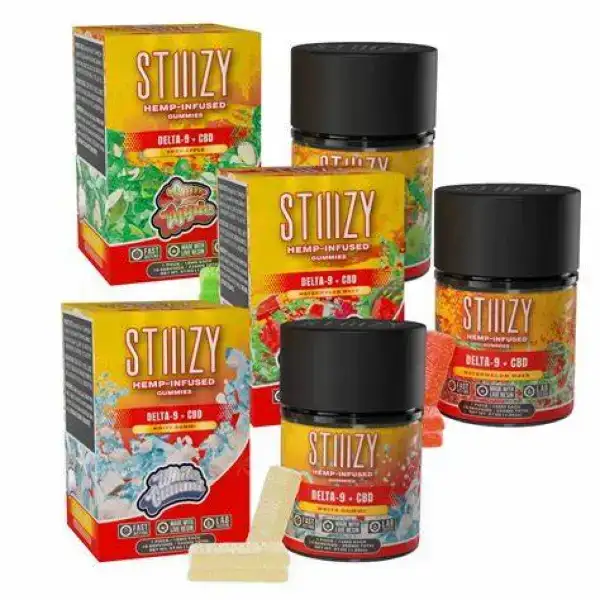 Stiiizy Delta 9 + CBD Gummies 225mg - Mixed Flavors